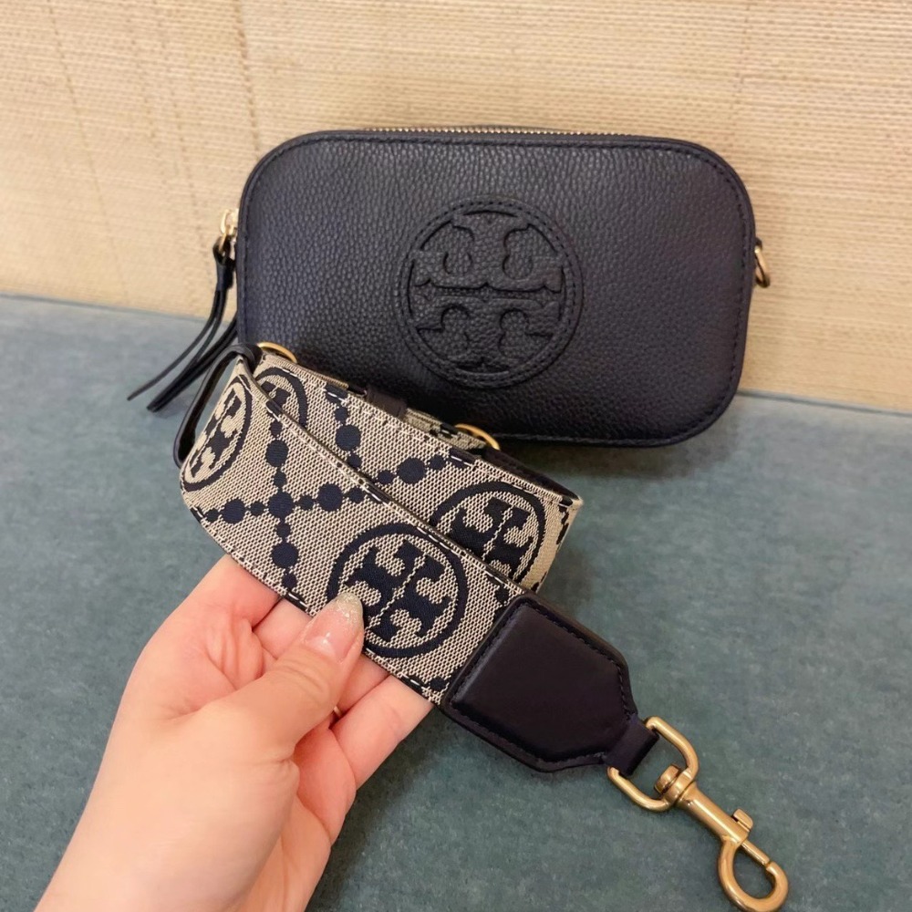 婭精精品 Tory Burch包包 斜背包 手提包 相機包 tb鏈條包 單肩包 側背包 手拿包 荔枝紋時尚百搭斜挎包-細節圖7