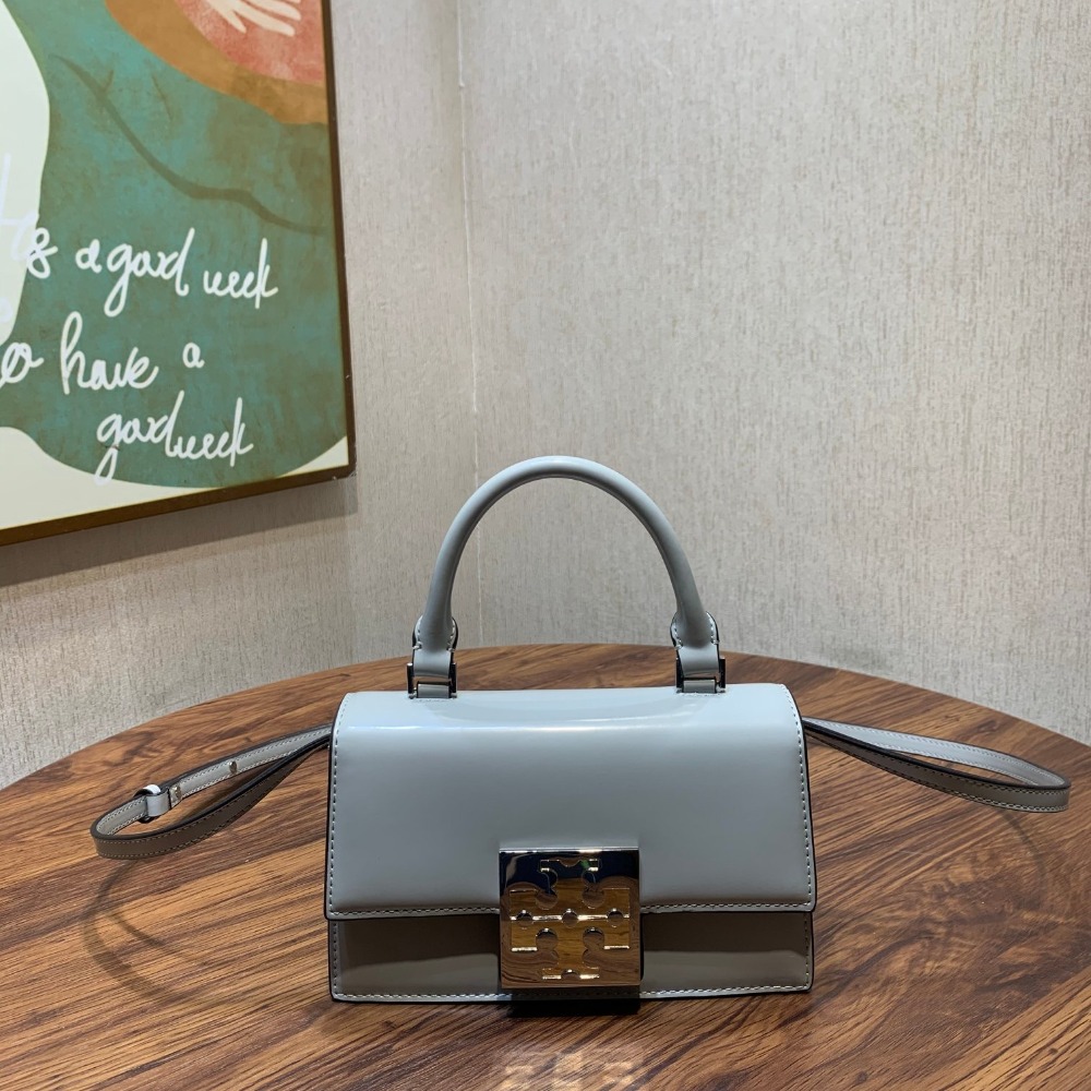 米婭精品 Tory Burch包包 手提包 郵差包 側背包 邮差包 鏈條包 托特包 水桶包 漆皮小方包 風琴包 單肩包-細節圖5