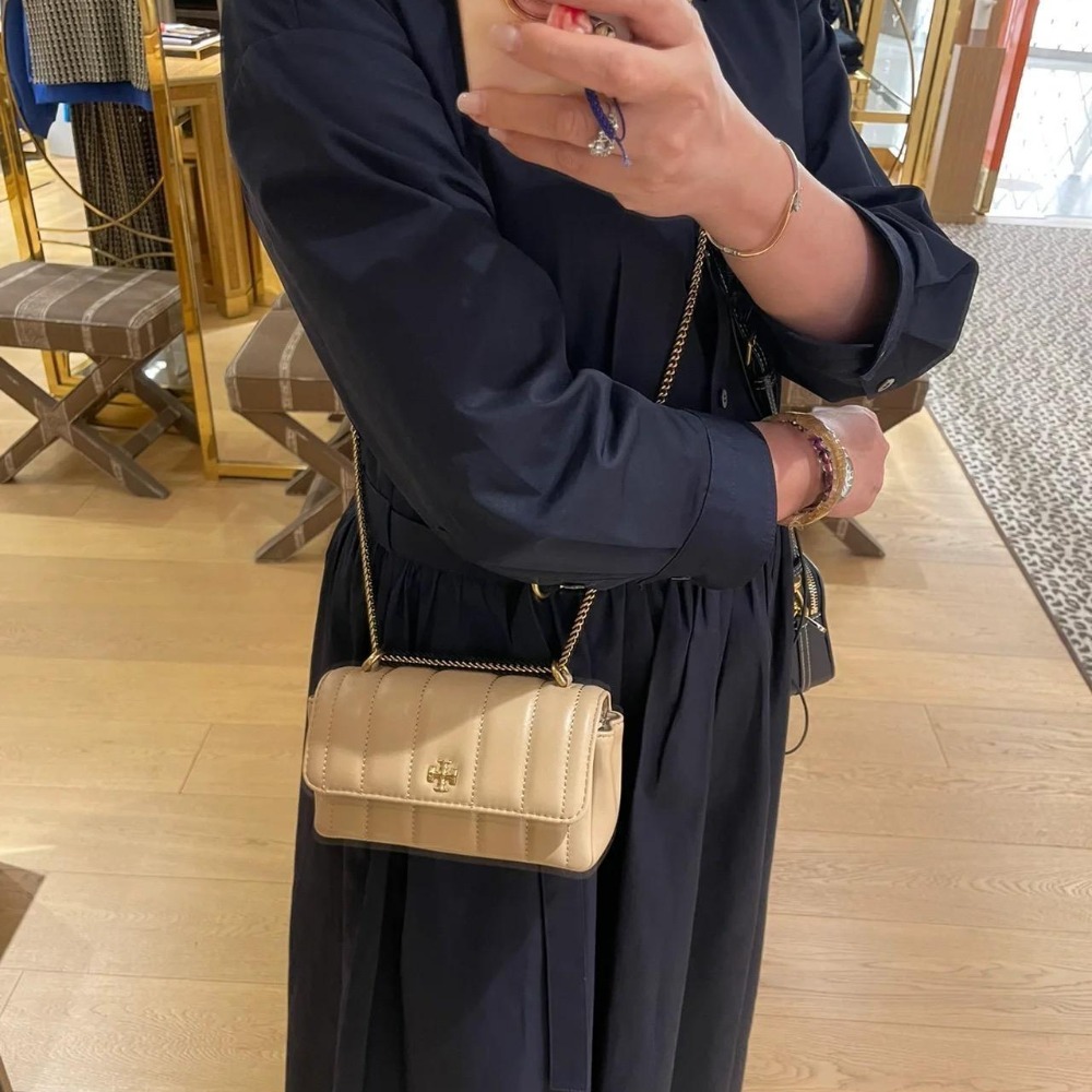 米婭精品 Tory Burch包包 鏈條包 手提包 斜挎包 女包 鏈帶包 手拿包 單肩包 斜背包 側背包 羊皮包 郵差包-細節圖2