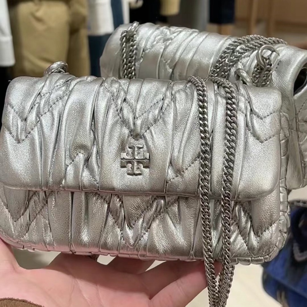 米婭精品 Tory Burch包包 鏈條包 手提包 斜挎包 女包 鏈帶包 手拿包 單肩包 斜背包 側背包 羊皮包 郵差包-細節圖5