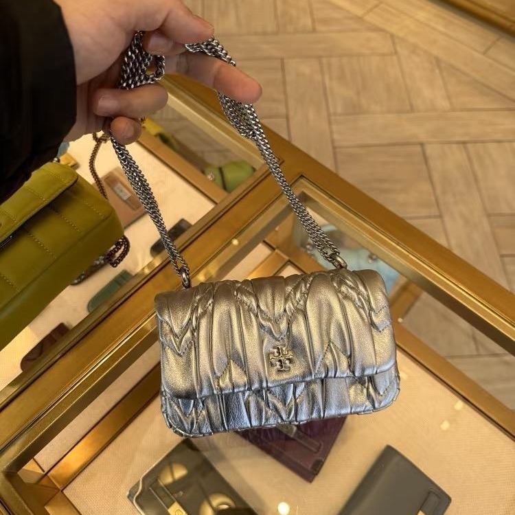 米婭精品 Tory Burch包包 鏈條包 手提包 斜挎包 女包 鏈帶包 手拿包 單肩包 斜背包 側背包 羊皮包 郵差包-細節圖9