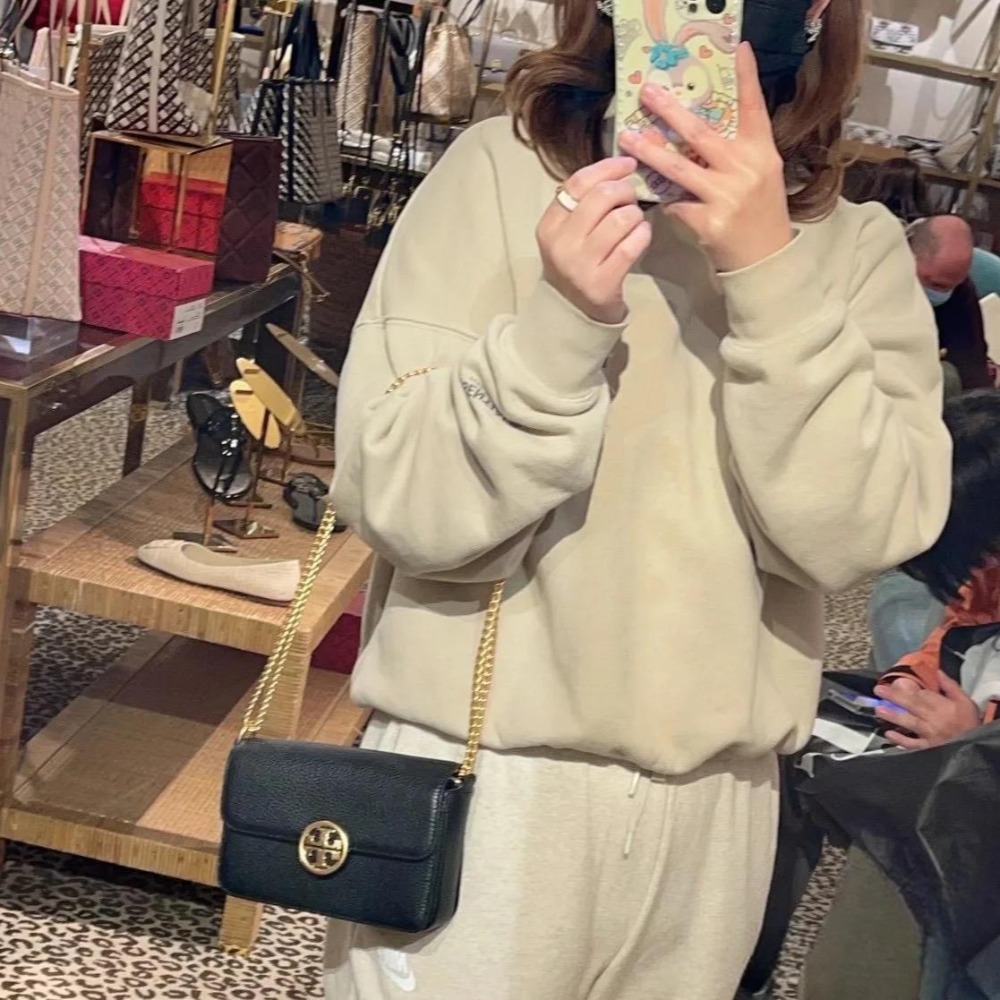 米婭美國代購 Tory Burch包包 鏈條包 手提包 郵差包 側背包 邮差包 托特包 水桶包 信封包 風琴包 單肩包-細節圖2