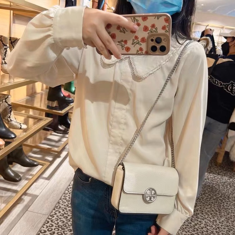 米婭美國代購 Tory Burch包包 鏈條包 手提包 郵差包 側背包 邮差包 托特包 水桶包 信封包 風琴包 單肩包-細節圖5