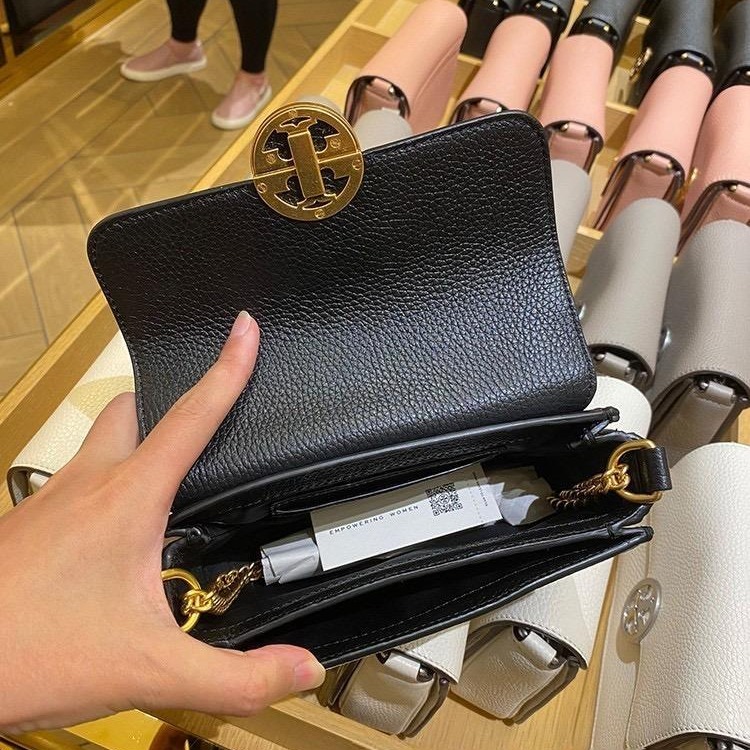 米婭美國代購 Tory Burch包包 鏈條包 手提包 郵差包 側背包 邮差包 托特包 水桶包 信封包 風琴包 單肩包-細節圖9