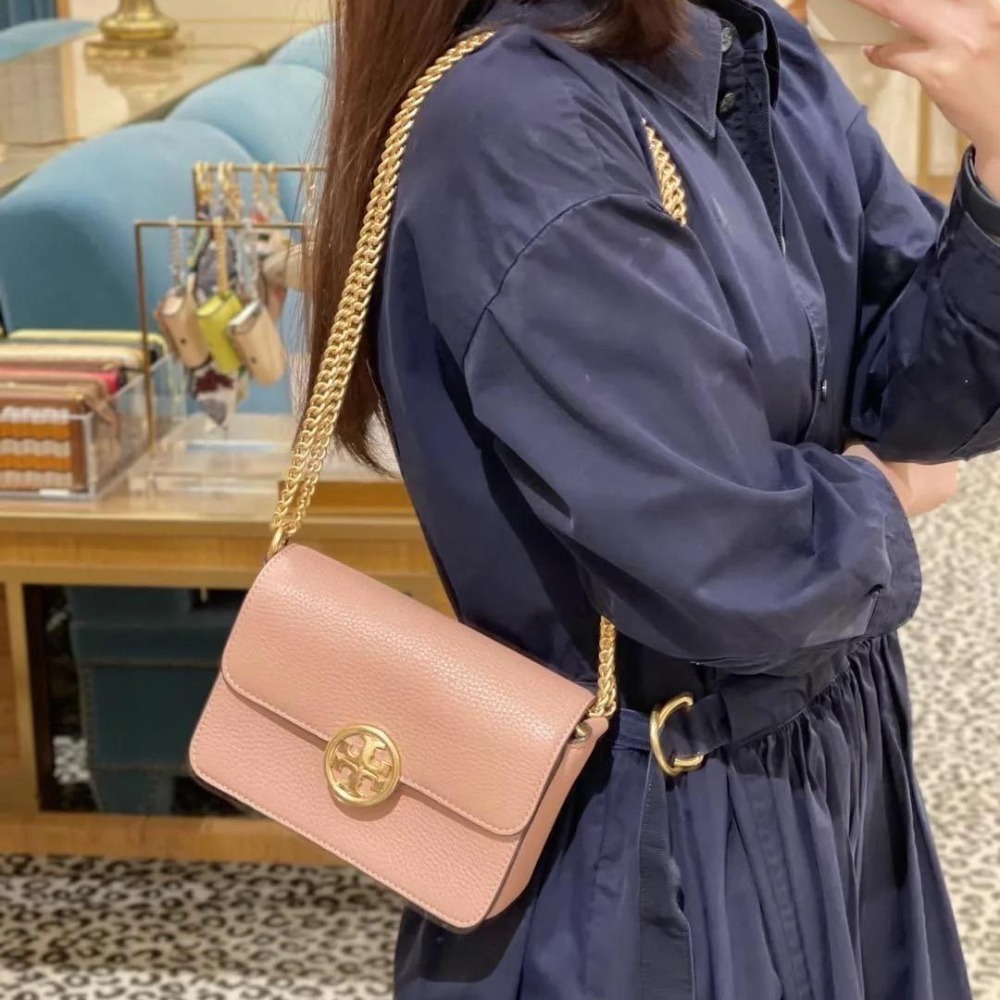 米婭美國代購 Tory Burch包包 鏈條包 手提包 郵差包 側背包 邮差包 托特包 水桶包 信封包 風琴包 單肩包-細節圖10