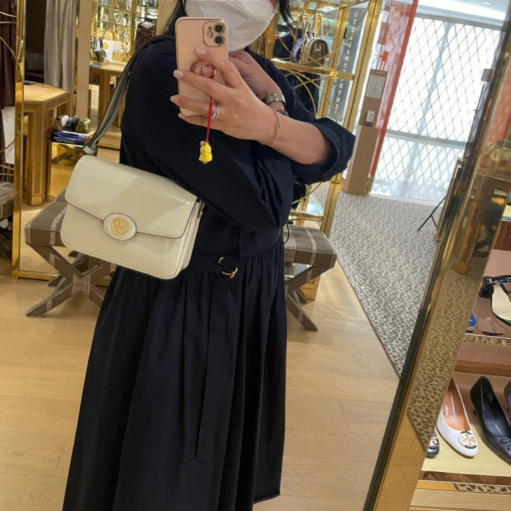 米婭精品 Tory Burch包包 鏈條包 手提包 斜挎包 tb托特包 單肩包 斜背包 側背包 水桶包 郵差包 信封包-細節圖10