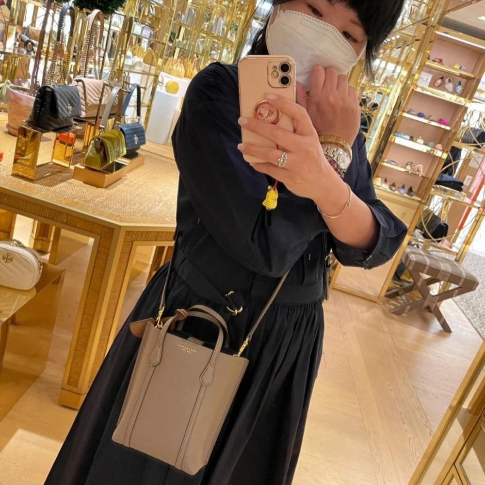 米婭美國代購Tory Burch包包 鏈條包 手提包 斜挎包 女包 單肩包 斜背包 側背包 水桶包 手提包 迷你水桶包-細節圖10