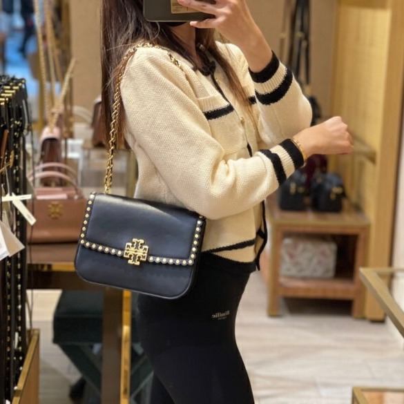 米婭美國代購 Tory Burch包包 鏈條包 郵差包 腋下包 法棍包 托特包 手提包 單肩包 斜跨包 側背包 鏈帶包-細節圖10