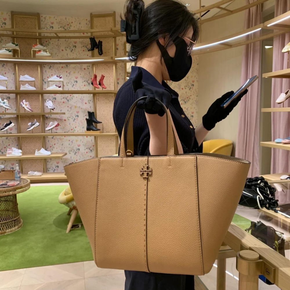 米婭美國代購 Tory Burch包包 水桶包 托特包 手提包 單肩包 斜跨包 側背包 斜背包 水餃包 公事包 變形包-細節圖2