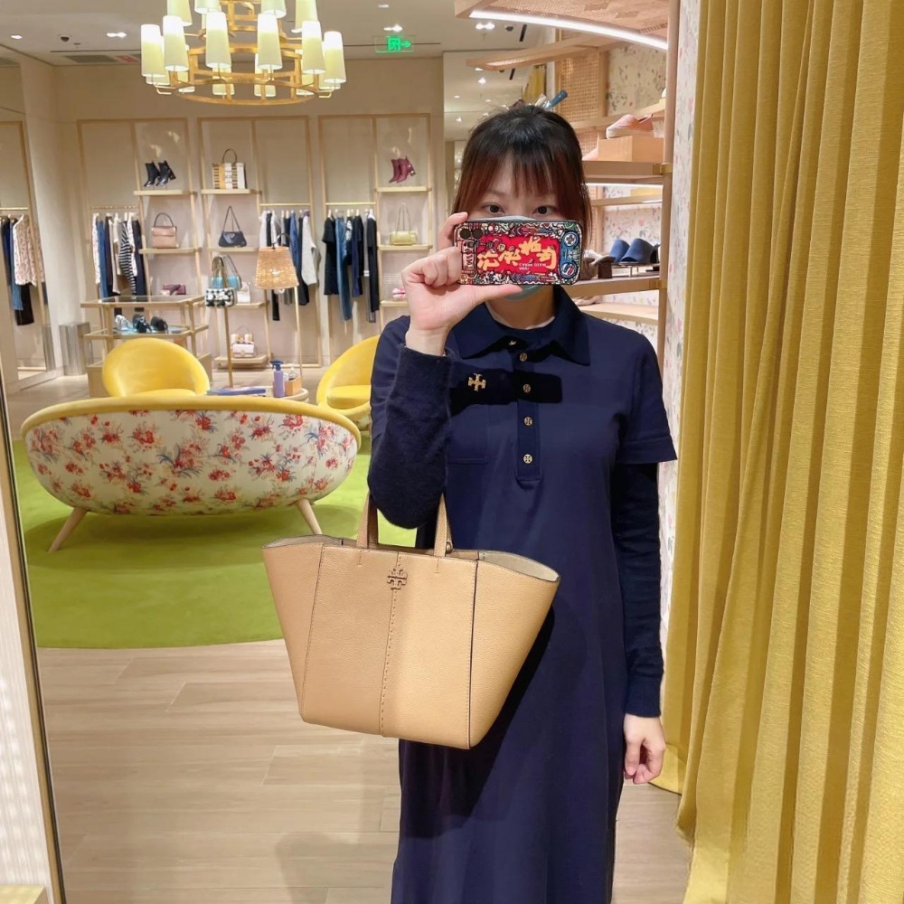 米婭美國代購 Tory Burch包包 水桶包 托特包 手提包 單肩包 斜跨包 側背包 斜背包 水餃包 公事包 變形包-細節圖3