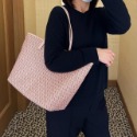 【奧莉美國小買手*附赠小票】tb包包 水桶包 托特包 手提包 單肩包 斜跨包 側背包 子母包 購物袋 真皮印花大容量女包-規格圖11