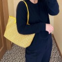 【奧莉美國小買手*附赠小票】tb包包 水桶包 托特包 手提包 單肩包 斜跨包 側背包 子母包 購物袋 真皮印花大容量女包-規格圖11