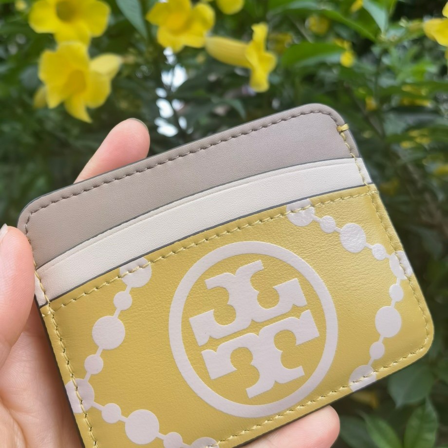 米婭美國代購 Tory Burch皮夹 卡夾 中夾 短夾 長夾 卡包 鈔票夾 印花logo信用卡夾 多功能卡片夾-細節圖9