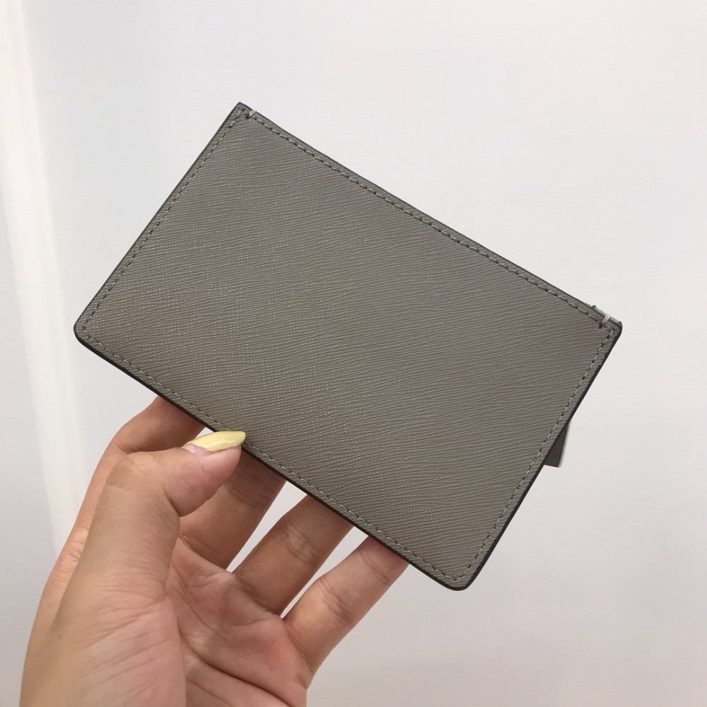 米婭美國代購 Tory Burch皮夹 卡夾 中夾 短夾 長夾 卡包 鈔票夾 印花logo信用卡夾 十字紋多功能卡片夾-細節圖8