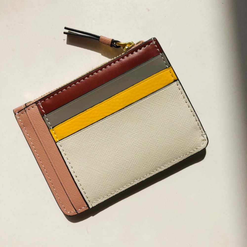 米婭美國代購 Tory Burch皮夹 卡夾 中夾 短夾 長夾 卡包 鈔票夾 印花logo信用卡夾 多功能卡片夾-細節圖5