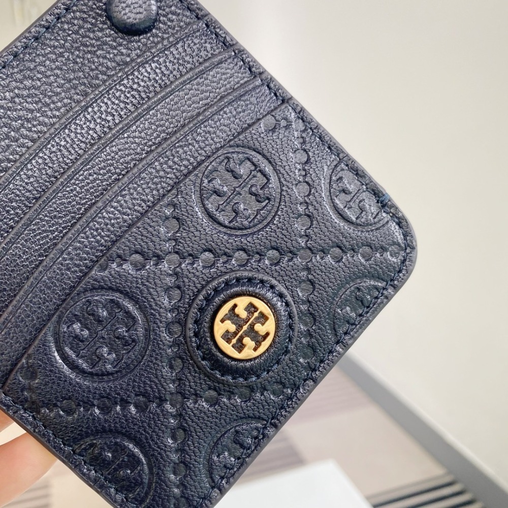 米婭美國代購 Tory Burch皮夹 卡夾 中夾 短夾 長夾 卡包 鈔票夾 印花logo信用卡夾 多功能卡片夾-細節圖3