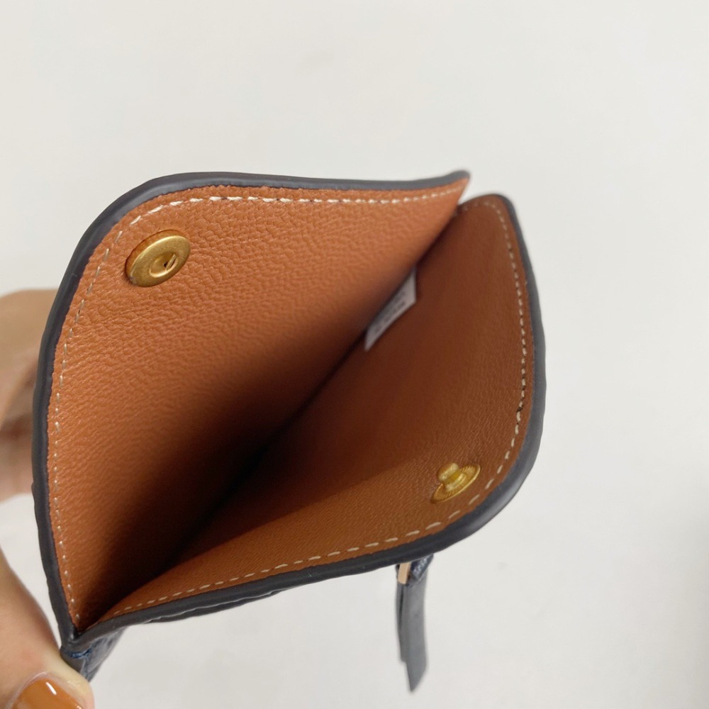 米婭美國代購 Tory Burch皮夹 卡夾 中夾 短夾 長夾 卡包 鈔票夾 印花logo信用卡夾 多功能卡片夾-細節圖5