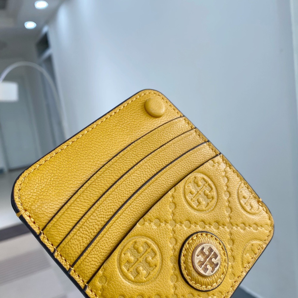 米婭美國代購 Tory Burch皮夹 卡夾 中夾 短夾 長夾 卡包 鈔票夾 印花logo信用卡夾 多功能卡片夾-細節圖8