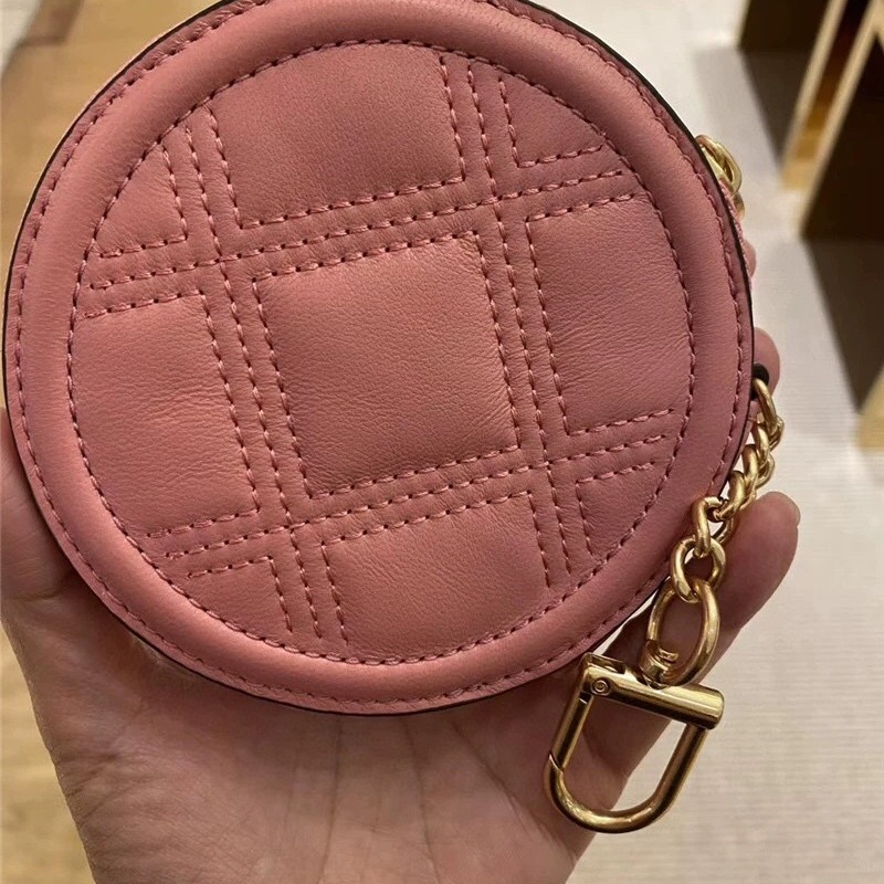 米婭美國代購 Tory Burch皮夹 零錢包卡夾 中夾 短夾 長夾 卡包 鈔票夾 鑰匙包 信用卡夾 包包吊飾零錢袋-細節圖5