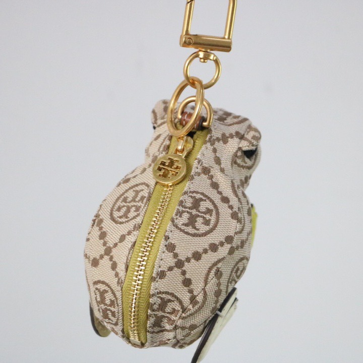 米婭美國代購 Tory Burch皮夹 零錢包卡夾 中夾 短夾 長夾 卡包 鈔票夾 鑰匙包 信用卡夾 青蛙掛飾零錢包-細節圖7