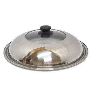 不鏽鋼玻璃鍋蓋-28cm