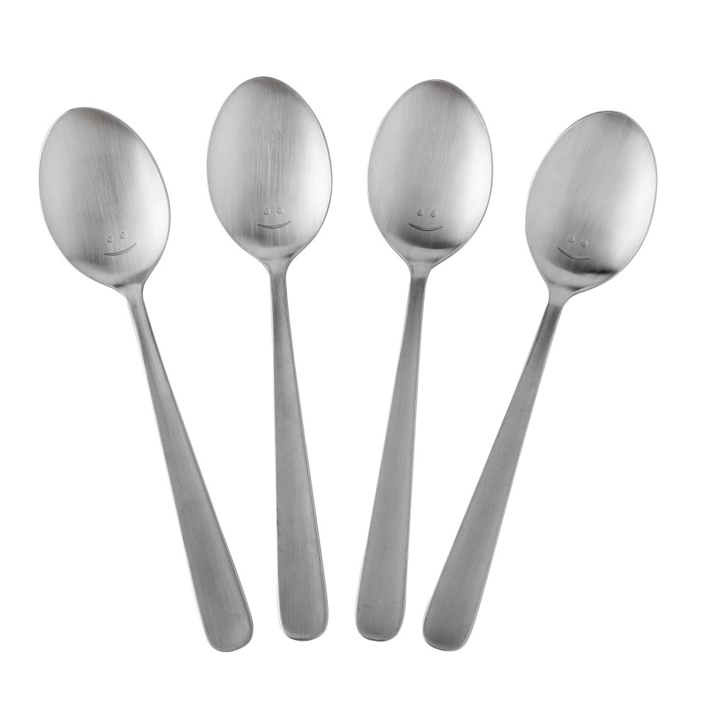 日本Arnest 微笑湯匙 4入組-18cm-細節圖8