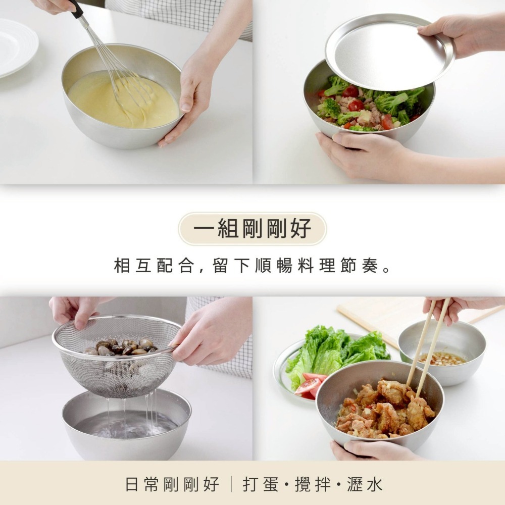 日本Arnest 不銹鋼調理碗18cm-細節圖5