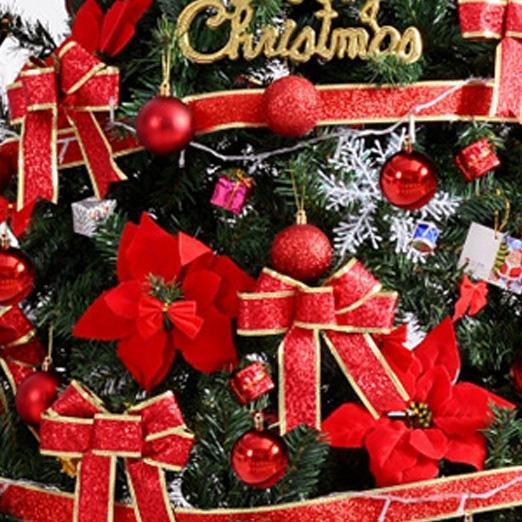 豪華聖誕樹套餐 DIY 耶誕節 聖誕佈置 加密樹 1.5米/1.8米/2.1米/2.4米/2.7米/3米-細節圖2