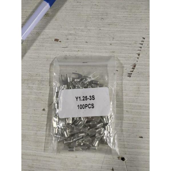 Y型端子 2-3y端子 裸端子 可散買，可整包買，更可以整盒買-細節圖3
