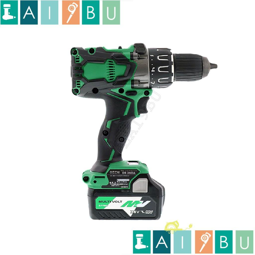 日立 HITACHI  36V充電式無刷起子電鑽 DS36DA 免運宅配到府-細節圖2