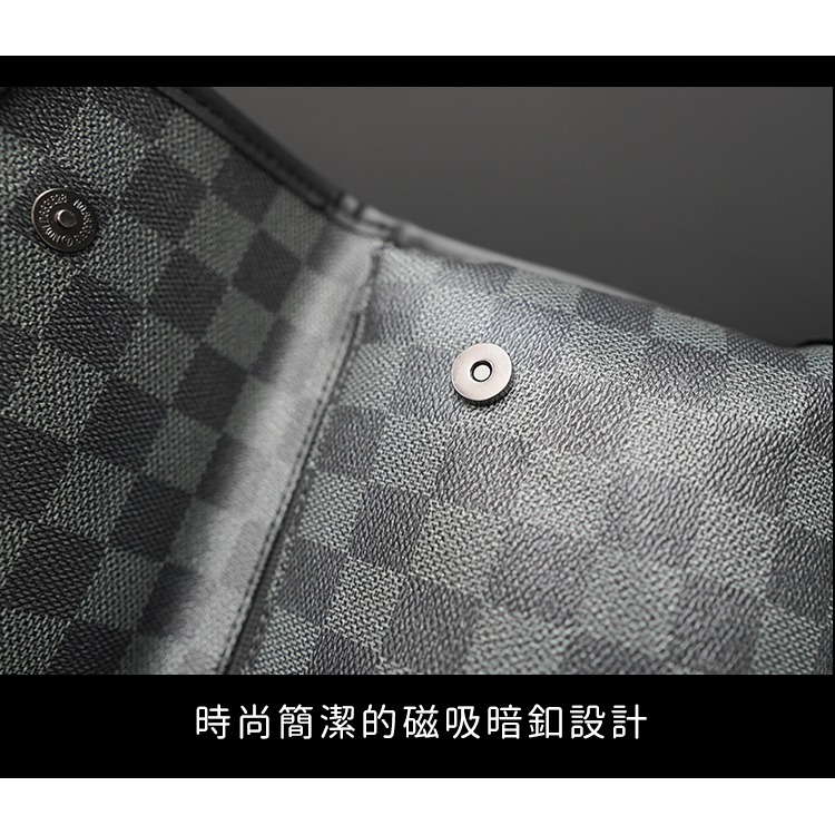 時尚格紋包 韓系側背包 格子小胸包 手機包 郵差包-細節圖9