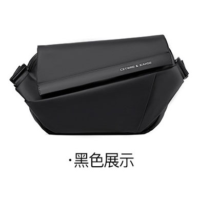 (台灣現貨) NEW 磁扣快取斜背包 機能側背包 磁扣快拆卸胸包 男生側背包 郵差包 肩背包 單肩包-規格圖11