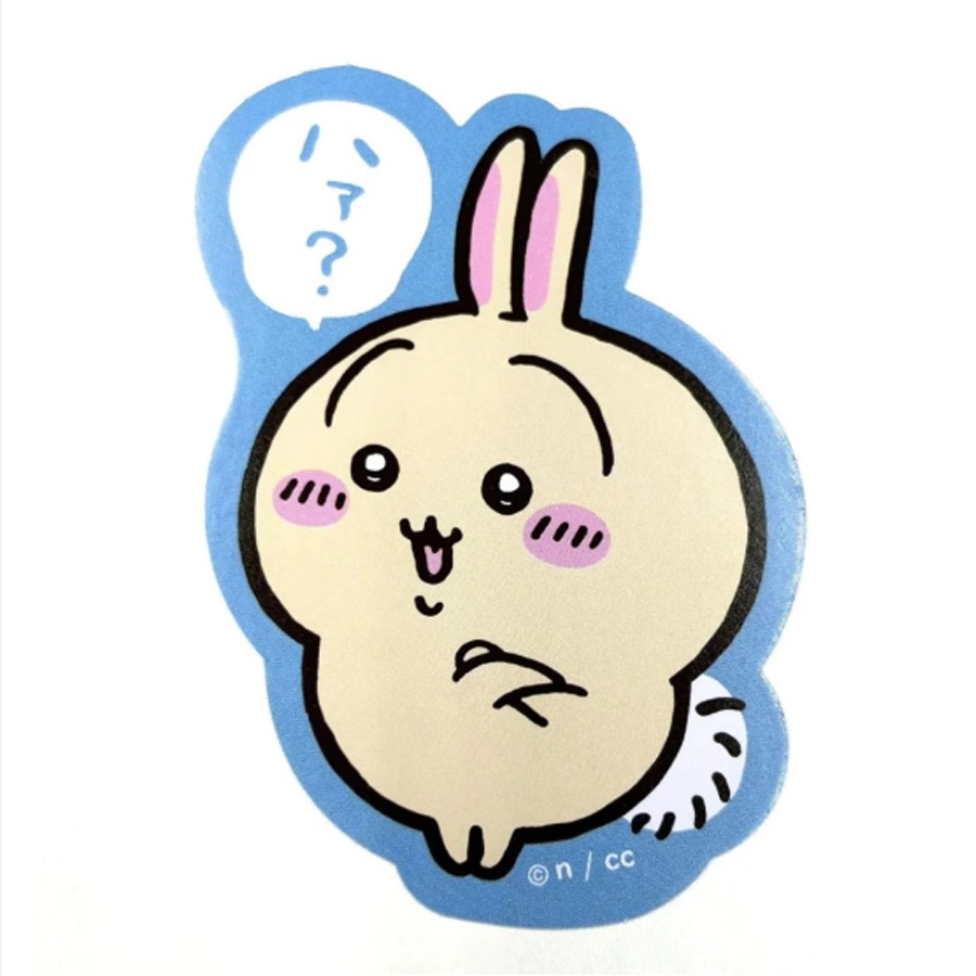 新款🐰兔子心 日本 吉伊卡哇 Chiikawa 小八貓 烏薩奇 小桃鼠 獅薩 栗子饅頭 海獺 壓克力 立體 貼紙 卡貼-規格圖9