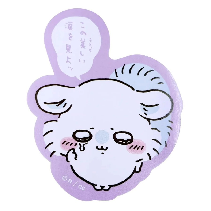 新款🐰兔子心 日本 吉伊卡哇 Chiikawa 小八貓 烏薩奇 小桃鼠 獅薩 栗子饅頭 海獺 壓克力 立體 貼紙 卡貼-規格圖9