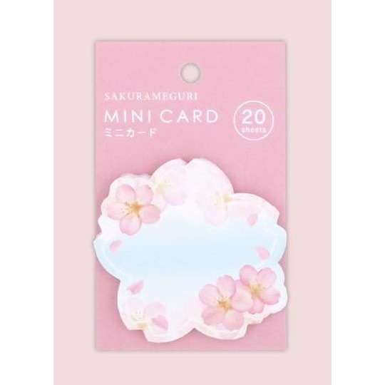 🐰兔子心 日本 協和紙工 付箋 memo 櫻花 櫻巡 櫻吹雪 最中餅 甜點 和菓子 小卡 卡片 留言 邊框-規格圖6