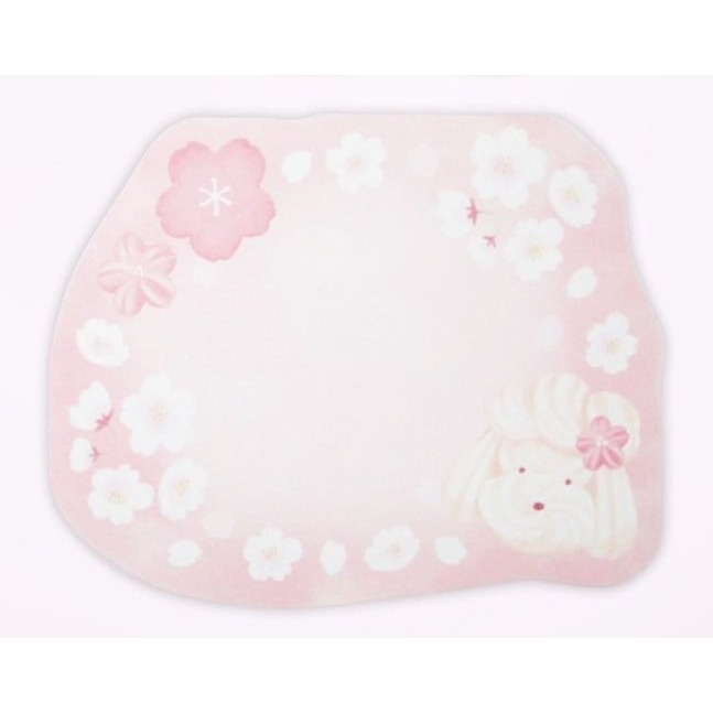 🐰兔子心 日本 協和紙工 付箋 memo 櫻花 櫻巡 櫻吹雪 最中餅 甜點 和菓子 小卡 卡片 留言 邊框-規格圖6