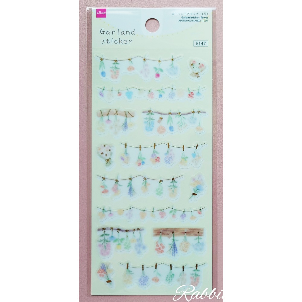🐰兔子心 日本大創 DAISO 星星 星座 花束 乾燥花 英文 熱氣球 信封 燈飾 線條 燙金 手帳貼紙 迷你貼紙-規格圖7
