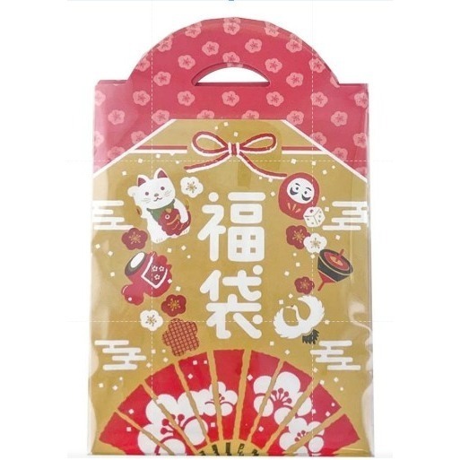 🐰兔子心 日本 amifa kyowa 紅包袋 小物袋 燙金 小信封 達摩 小豬撲滿 和菓子 鯛魚 新年 富士山-規格圖6