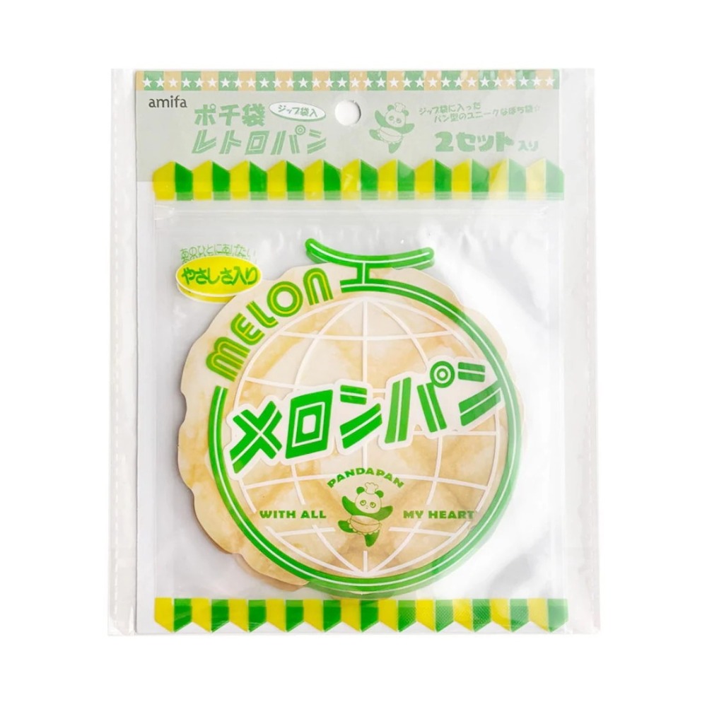 哈密瓜麵包(3入)+夾鏈袋