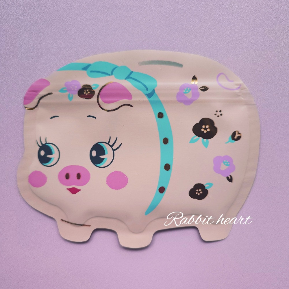 🐰兔子心 日本 amifa kyowa 紅包袋 小物袋 燙金 小信封 達摩 小豬撲滿 和菓子 鯛魚 新年 富士山-規格圖6