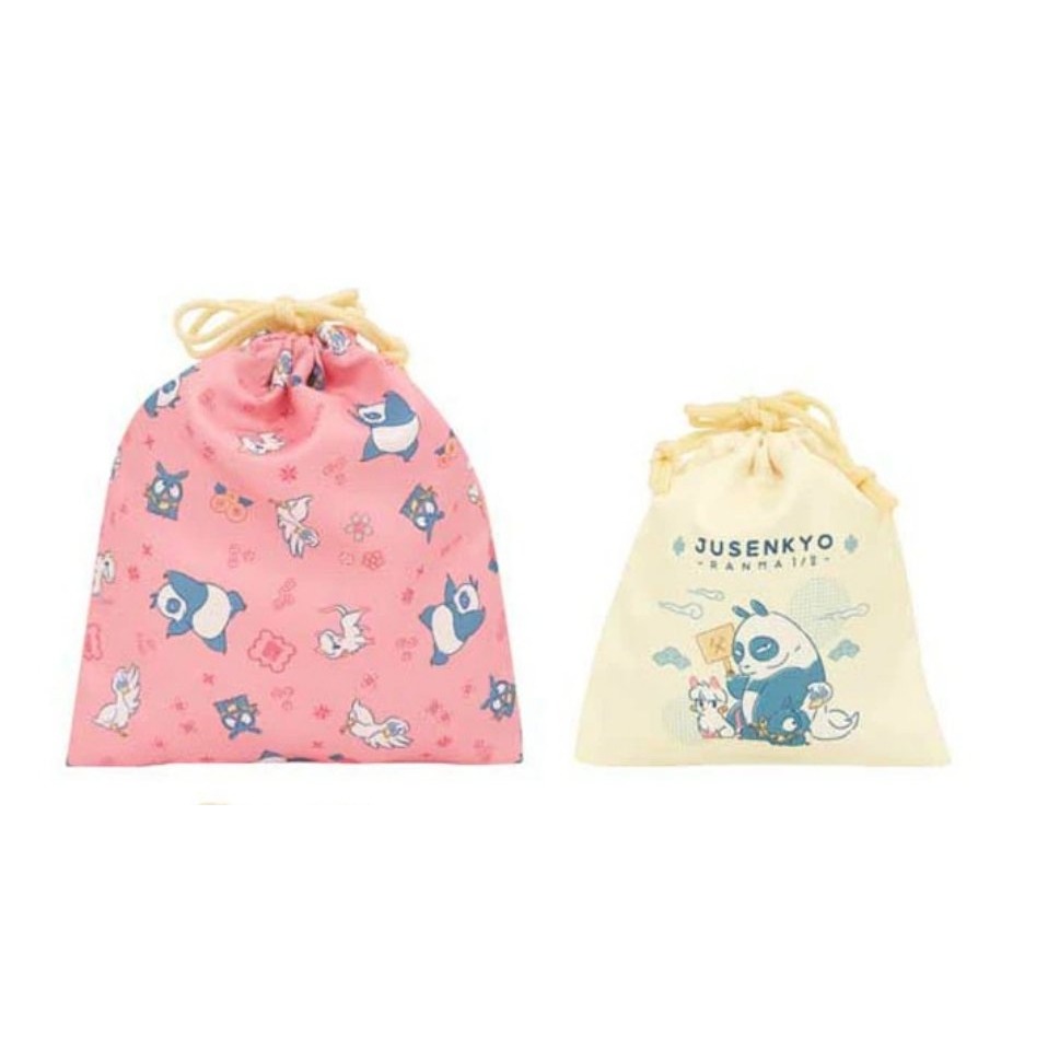 束口袋 - 粉 (材質很好)