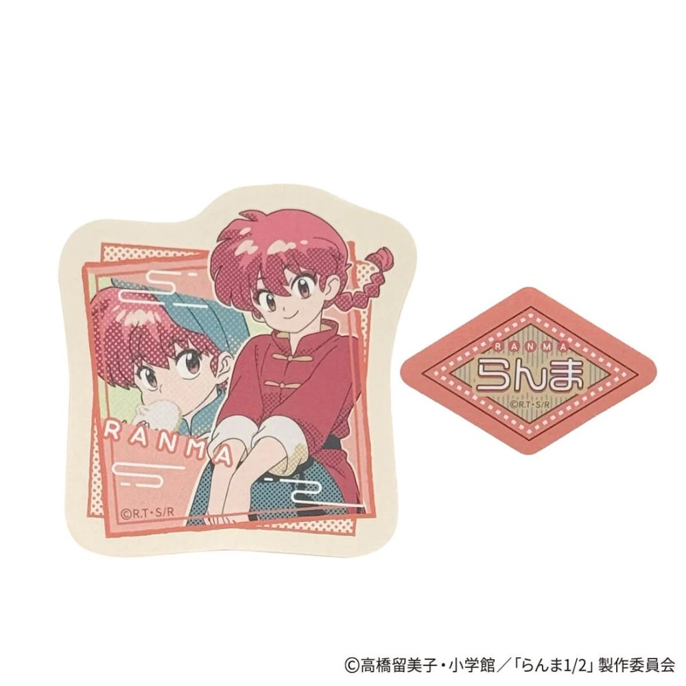 🐰兔子心 日本 亂馬1/2 早乙女 響良牙 天道霞 天道茜 變身 收納袋 束口袋 便條紙 memo 貼紙 文件夾-規格圖8