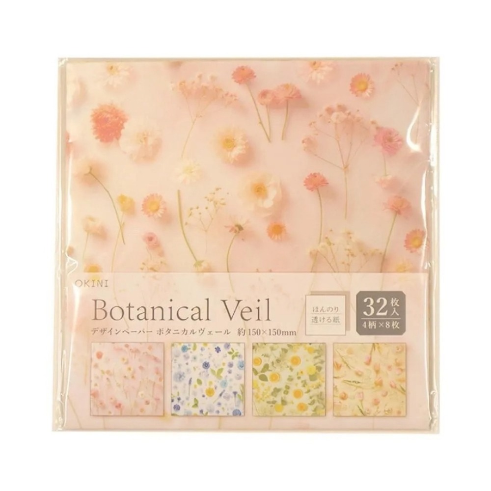 🐰兔子心 日本色紙 OKINI 鬱金香 雛菊 芍藥 滿天星 薄荷 柳橙 永生花 乾燥花 清透立體感 拼貼-細節圖4