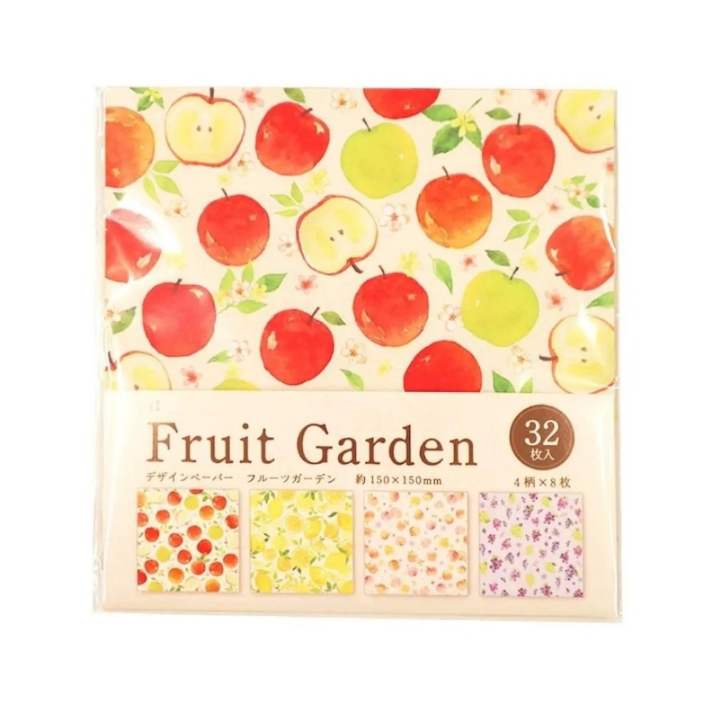 🐰兔子心 日本色紙 OKINI 手繪 水彩 清透感 暈染 蘋果 青森 檸檬 水蜜桃 葡萄 麝香葡萄 拼貼 素材紙-細節圖4