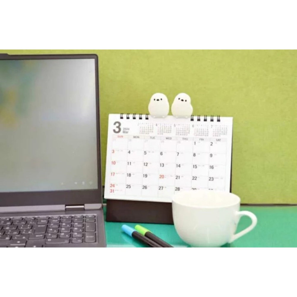 🐰兔子心 日本製 長尾山雀 雪鳥 雪精靈 夾子 封口夾 擺飾 小物 零食夾-細節圖3