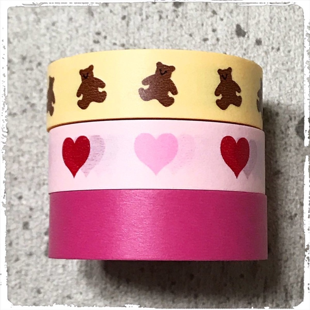 絕版🐰兔子心 日本 mark＇s 紙膠帶 全新 廚房 小熊 情人節 愛心 櫻桃 餐具 莓果-細節圖6
