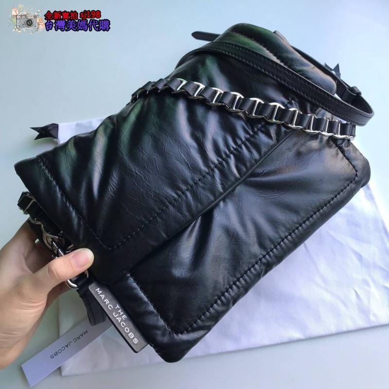 台灣美媽代購 mj包包 側背包 斜挎包 mj相機包 郵差包 鏈條包 斜背包 枕頭包 時尚真皮單肩包 手提包 鎖頭包-細節圖4