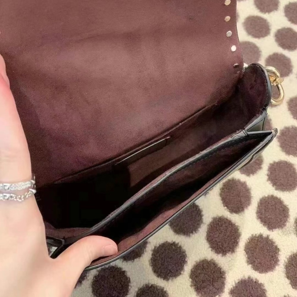 台灣美媽代購 COACH 蔻馳 包包  georgie馬鞍包 斜挎包  斜背包 手提包 郵差包 時尚百搭氣質輕奢款-細節圖9