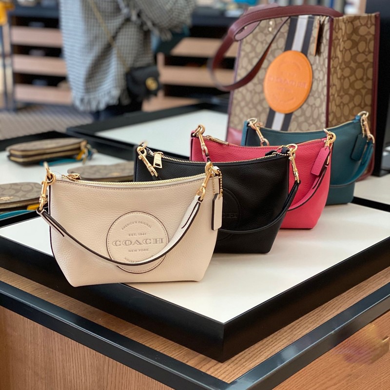 台灣美媽代購 COACH 蔻馳 包包 DEMPSEY 女士單肩包 腋下包 半月包 餃子包 斜挎包 側背包 單肩包 手提包-細節圖2