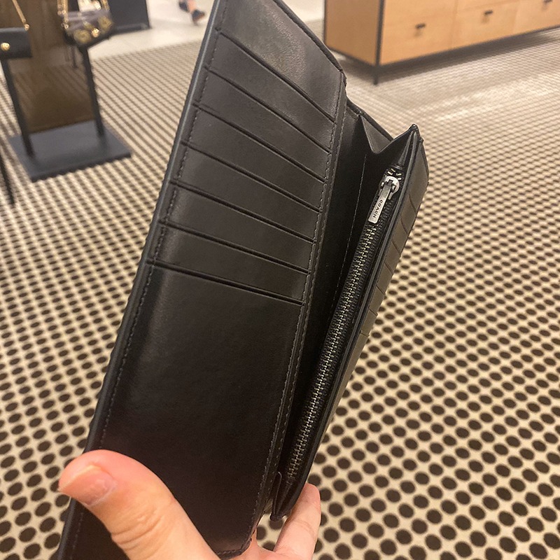 台灣美媽代購 COACH 蔻馳 包包 長夾 短夾 皮夾 中夾 短夾 錢包 拉鏈夾 對折錢夾卡夾 信用卡夾 時尚簡約長夾-細節圖7